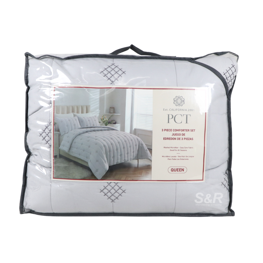 PCT 3-piece Comforter Set Queen Size